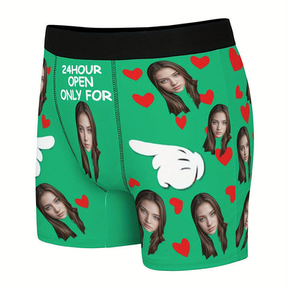 Men'S Boxer Shorts with Personalized Designs