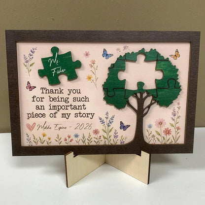 Personalized Teacher Appreciation Gifts, Teacher Gift Sign