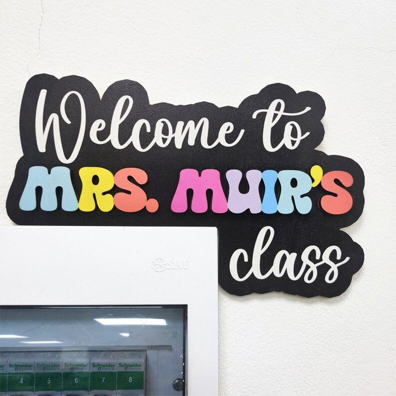 Personalized Name Doorframe Corner Sign