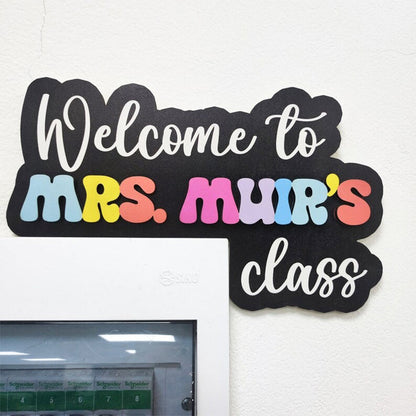 Personalized Name Doorframe Corner Sign