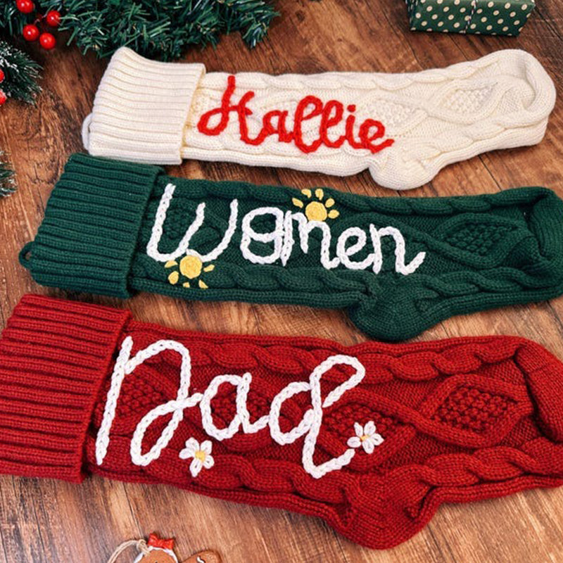 Paw Mom stockings Personalized Christmas Stockings