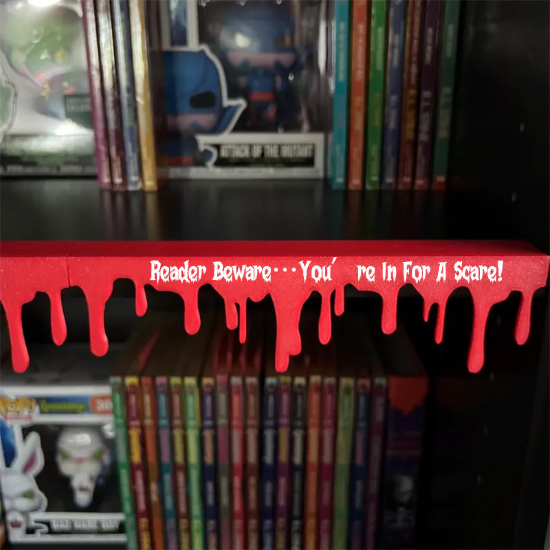Slime Drip Bookshelf Decor | Blood Drip Bookshelf Decor