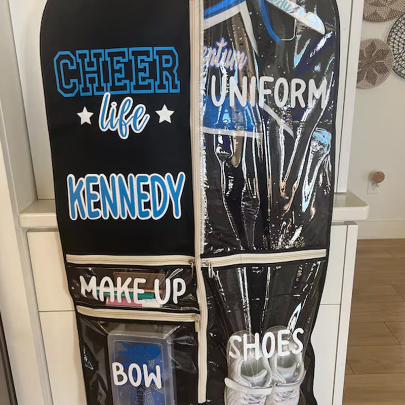 Personalized Cheer Life Garment Bags