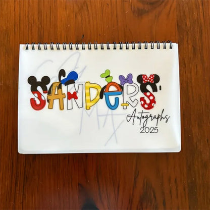 Personalized Name Autograph Book