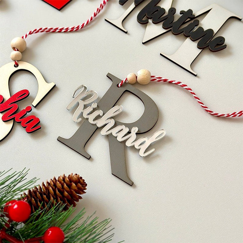 Personalized Christmas Sock Tags