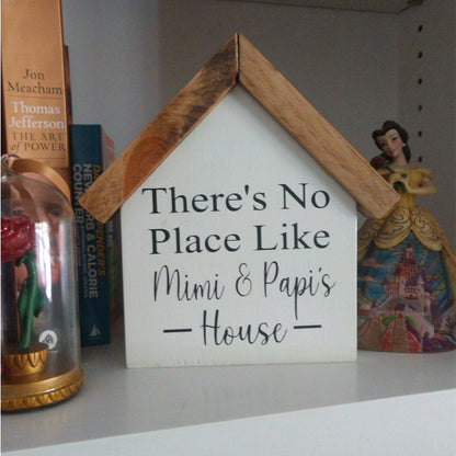 There's No Place Like Grandparents House Personalized Collector