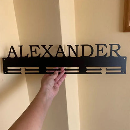 Custom Medal Holder with Name or Text