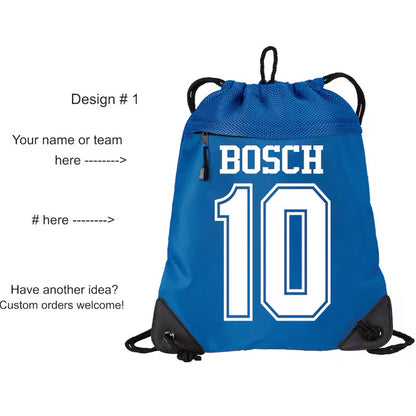 ersonalize with your Football, soccer player number, player's name or team logo/name