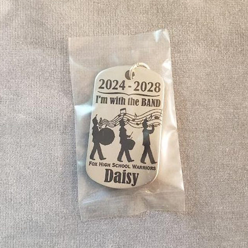 High School ,MUSIC ,FOOTBALL Coach Keychain Gift