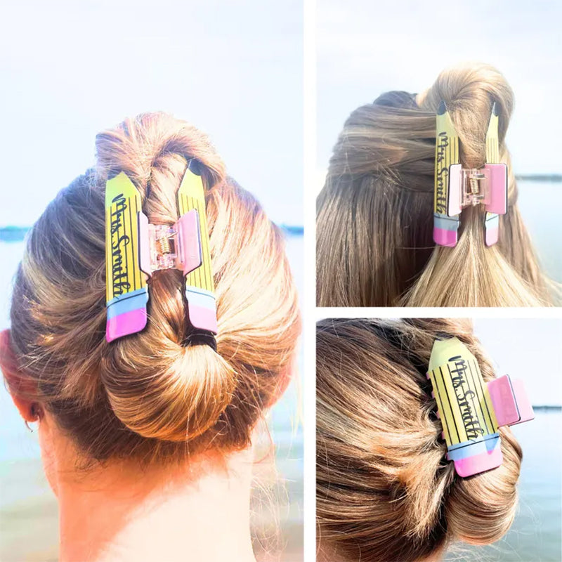 Teacher Hair Claw Clip for Teacher Back to School Gift for New Teacher Hair Accessories