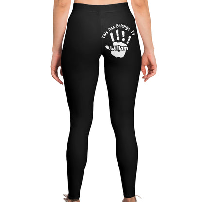 This Ass Is Taken - Naughty Gifts For Wife - Personalized Leggings