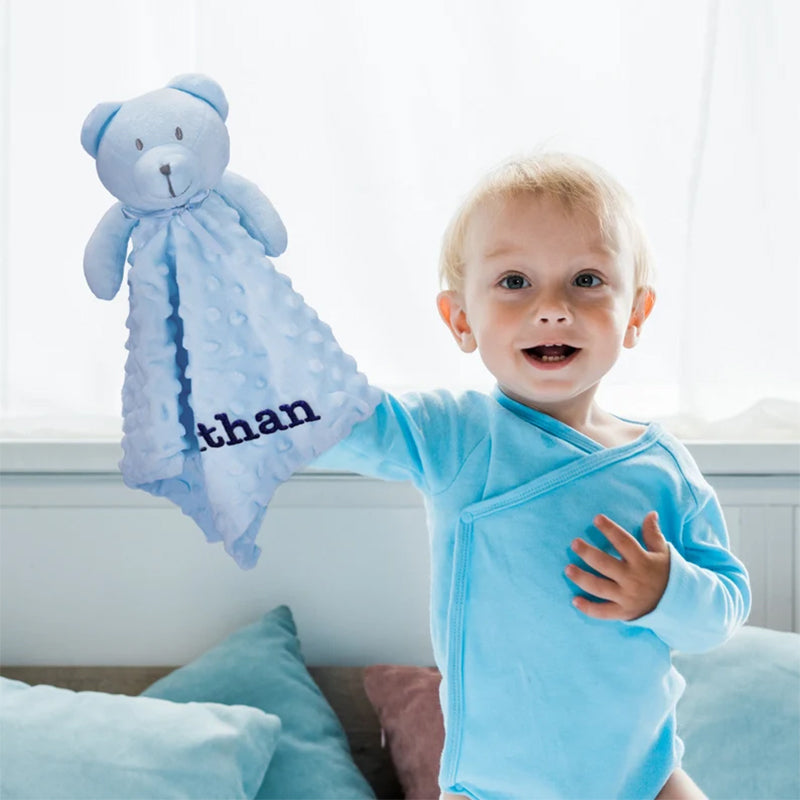 Personalized Security Blanket for Girls and Boys