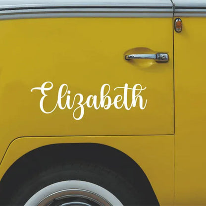 Custom Sticker Name Vinyl Decal | Car Decal | Loopy Decal | Laptop