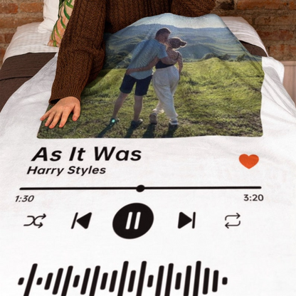Personalized Photo Blanket