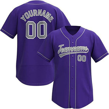Personalized Team Name And Number Baseball Jersey, Custom Baseball