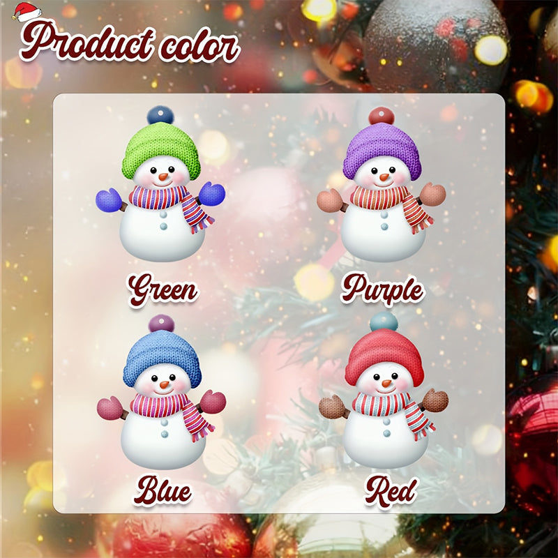 2D Flat, Personalized Name/Text Christmas Ornaments