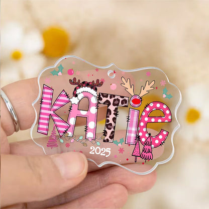 Personalized Christmas Ornament 2025