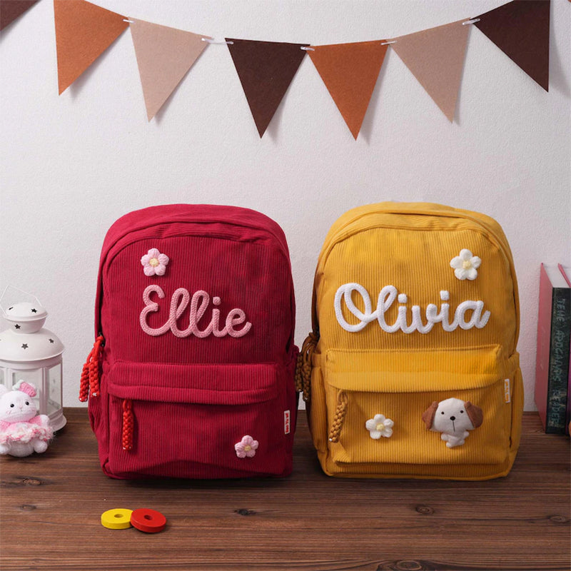 Personalized Toddler Backpack, Custom Toddler Bag, Kids Backpack With Name