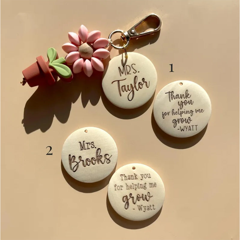 Personalized Teacher Gift Custom Teacher Thank You Present