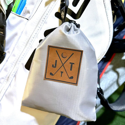 Personalized Golf Valuables Pouch - Golf Tee Bag