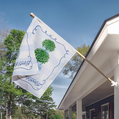 Personalized Topiary Garden Flag Mothers Day Gift Custom Family Name Flag