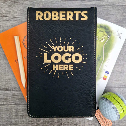 Personalised Golf Scorecard Holder: Custom Name