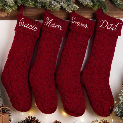 Personalized Christmas Stockings,Embroidered Christmas Stocking