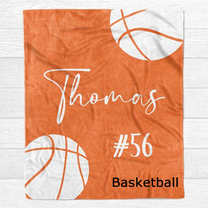 Personalized Custom Sports Blanket