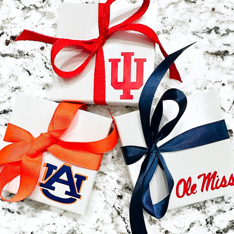 University custom trinket ring dish dorm decor graduation University jewelry