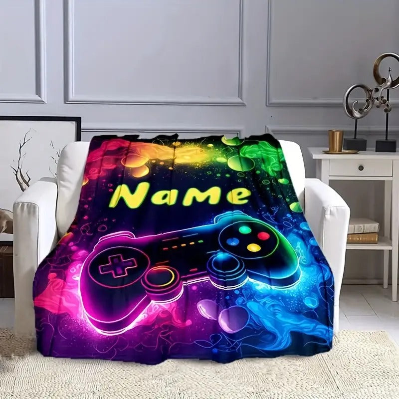Personalized Soft Warm Digital Print Fleece Fleece Blanket