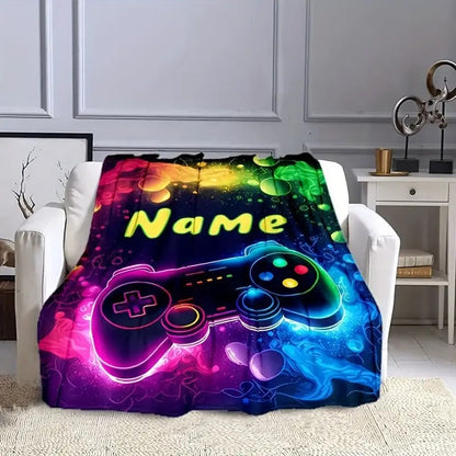 Personalized Soft Warm Digital Print Fleece Fleece Blanket