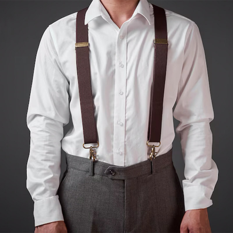 Custom Leather Suspenders,Personalized Suspenders