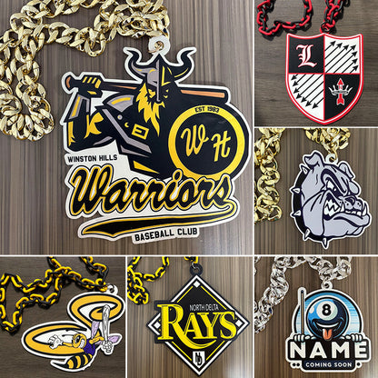 School Mascot Logo - Chains for Sports Teams | MVP Chains