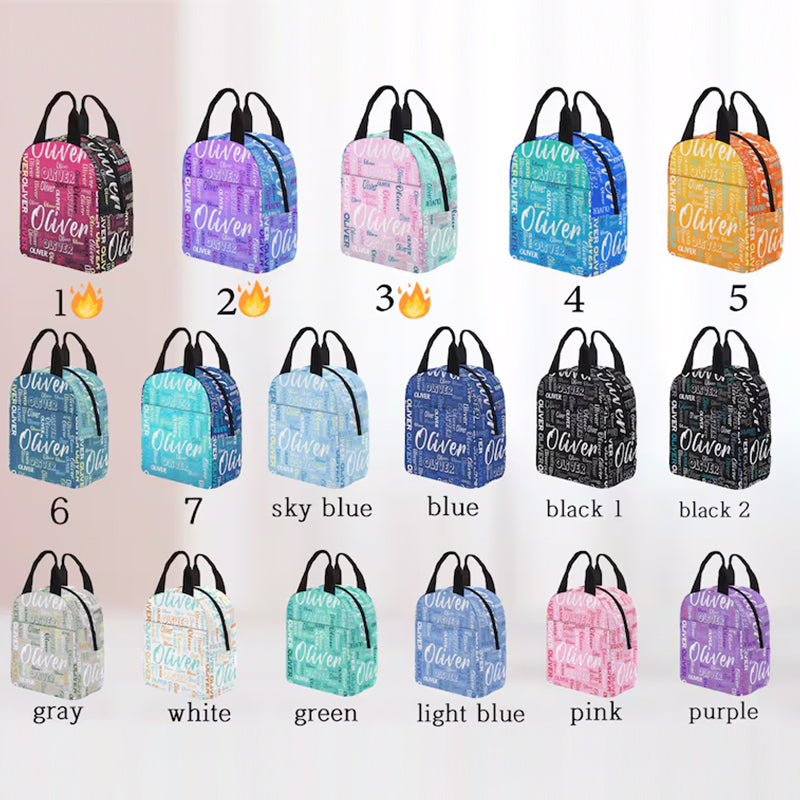 Personalized Name Backpack/Lunch Bag/Pencil Pouch