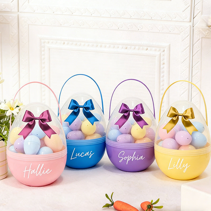 Personalised Giant Fillable Easter Egg - 30 Smaller Eggs Included