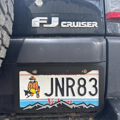 Mountain License Plate Frame Cover