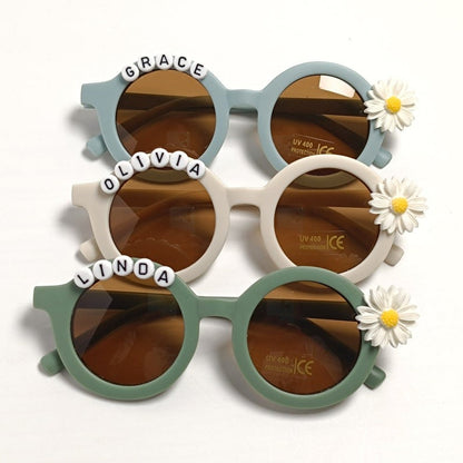 Personalized Name Sunglasses for Girls-Cute Kids Sunglasses