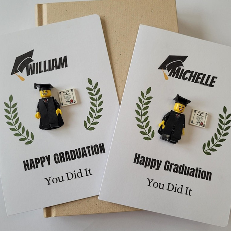 Personalized graduation card congrats grad card college graduation card