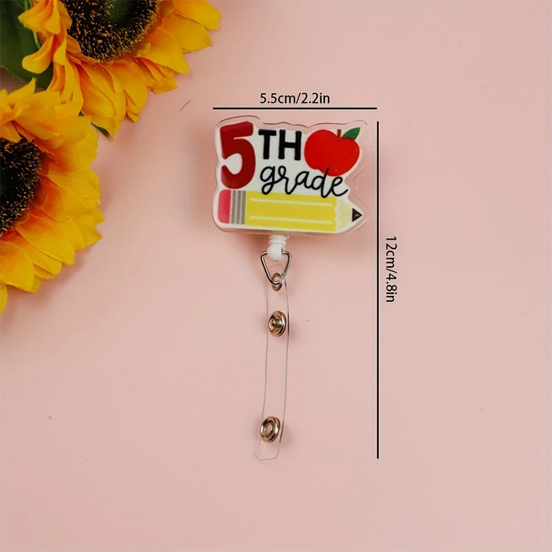 Back to Creative Apple Pencil Print Letter Grades Acrylic