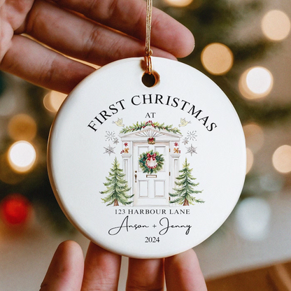 Our New Home Christmas Ornament, Our First Christmas Ornament