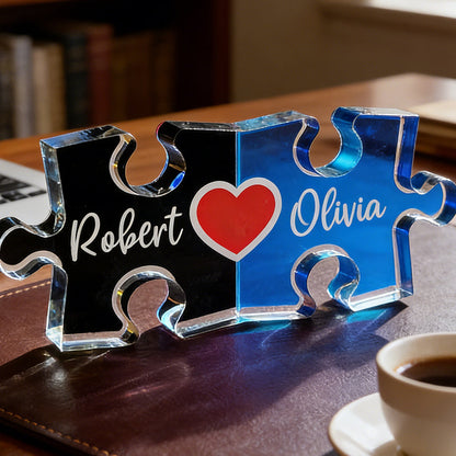 Custom Acrylic Puzzle Name Signs