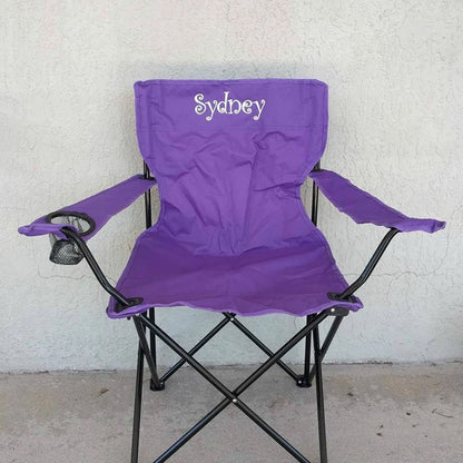 Personalized Coach Gift - Baseball Football Adult Folding Chair