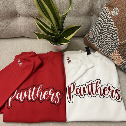 Custom Embroidered Joyful Holiday Sweatshir Personalized Crewneck Hoodie