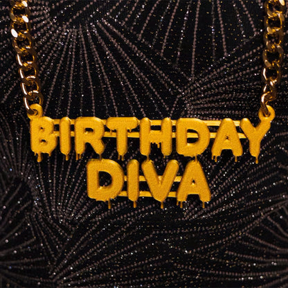 Custom Name Bling & Chain