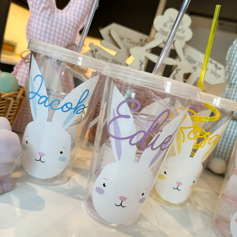Personalised Easter Cold Cup, Easter Gift, Kids Easter Gift