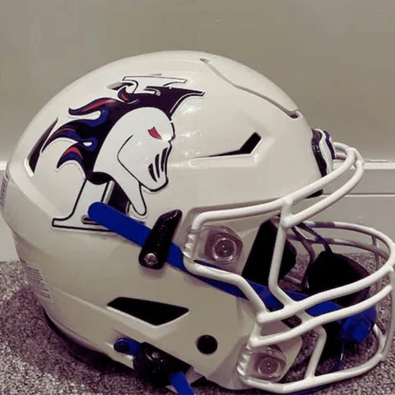 Football Helmet Decals - Full Size, Customized With Your Logo
