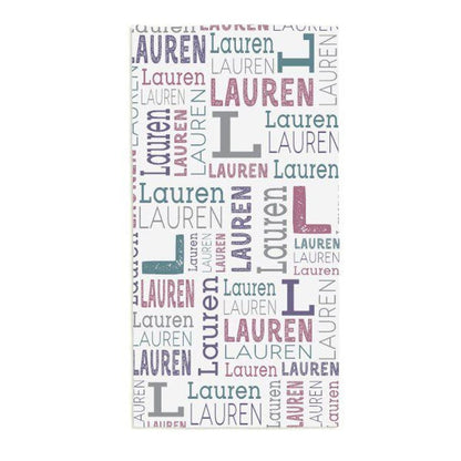 Personalized Beach Towel, Custom Kid Summer, Kids Beach Towel