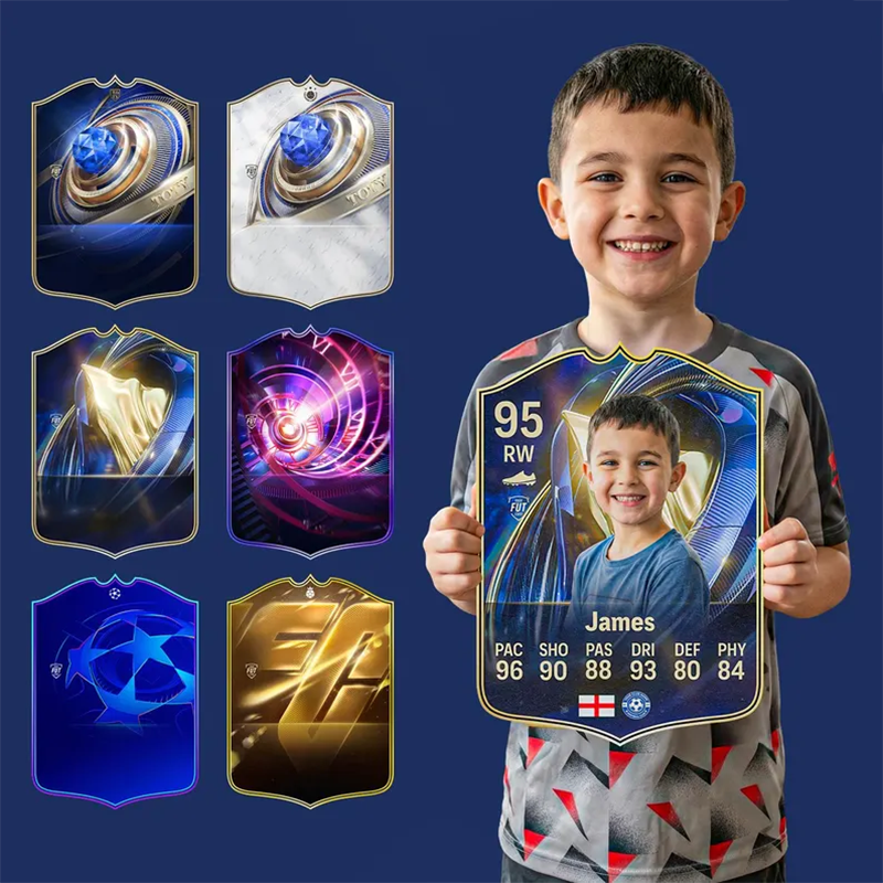 Personalised FIFA EA FC Football Card