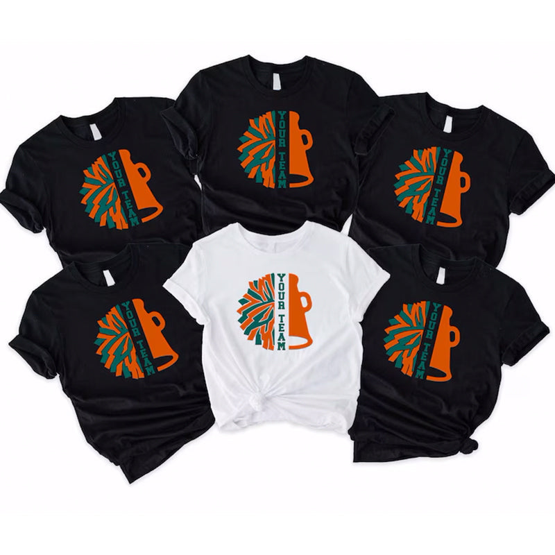 Personalized Cheer Shirt, Custom Cheer Shirt, Game Day Cheer Shirt