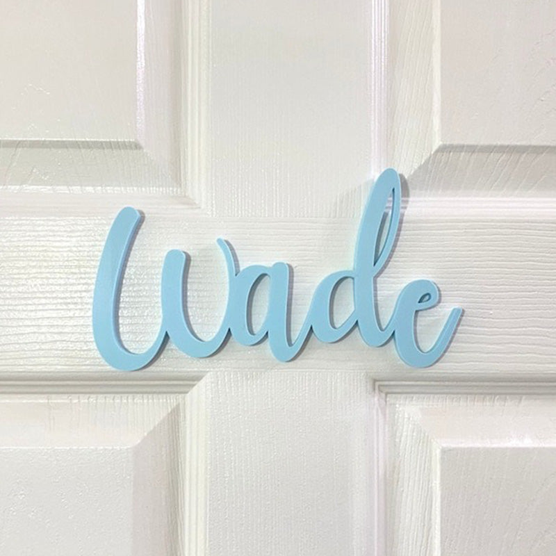 Personalized Door Sign  Name Sign Decor Nursery Name Sign